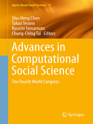 cover image of Advances in Computational Social Science